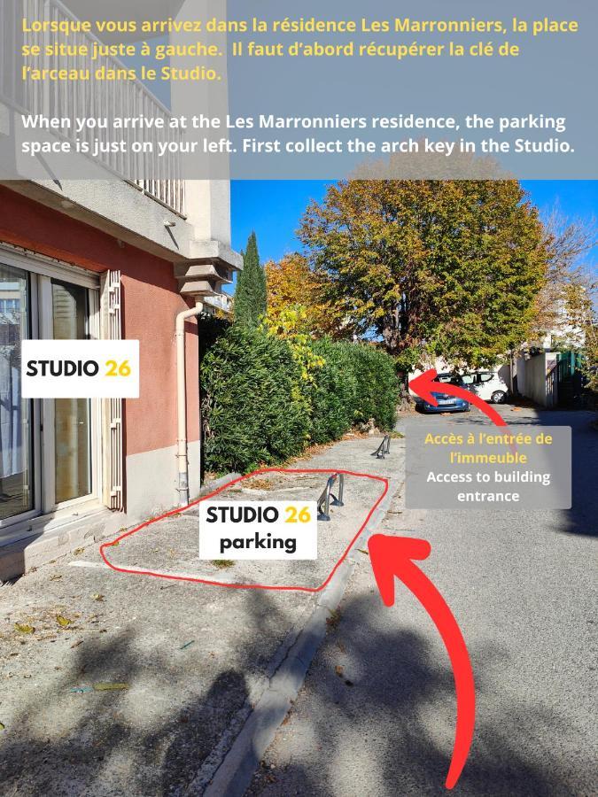 Studio 26 - Parking - Climatisation Aix-en-Provence Eksteriør billede